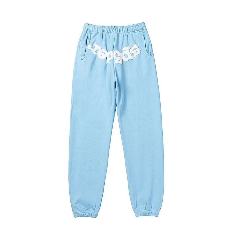 555 Spider Web Foam Print Hoodie and Jogger Set photo 3
