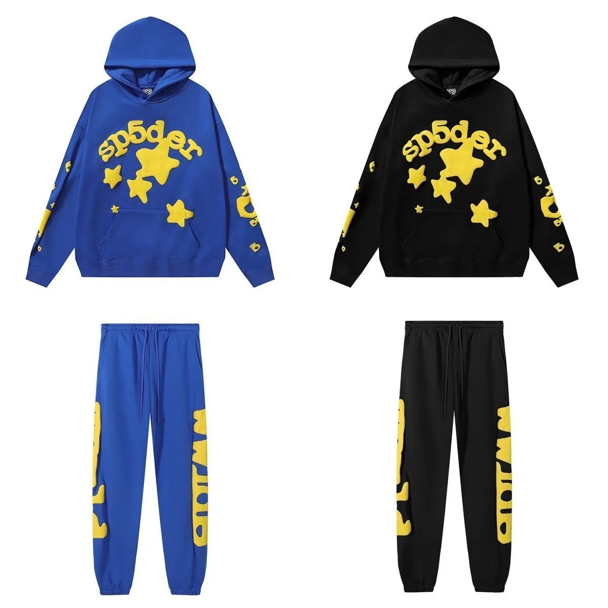555 Star Foam Print Hoodie and Jogger Set photo 6