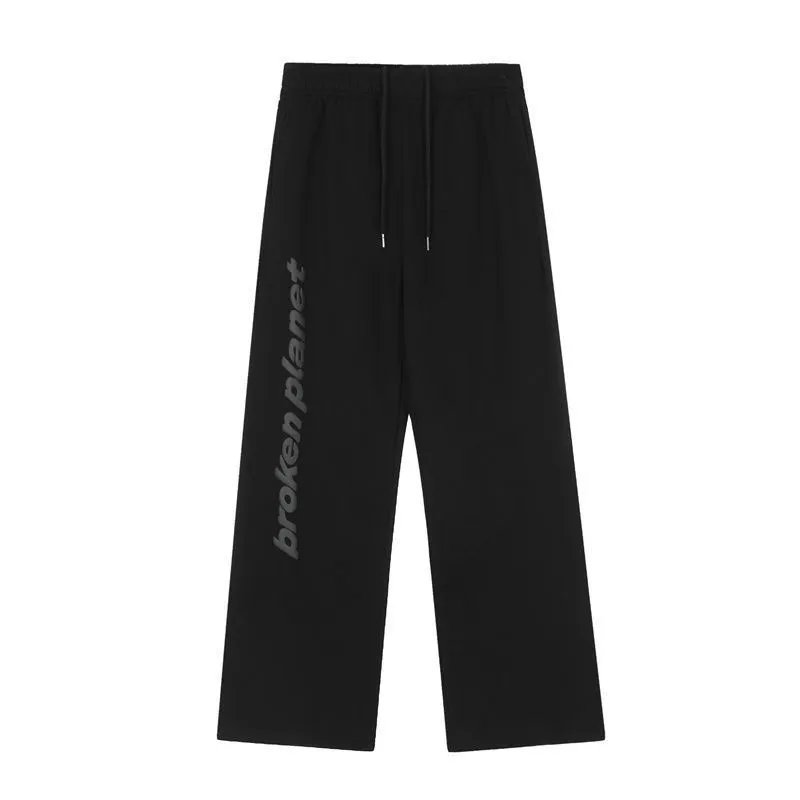 Broken Planet Foil Print Fleece Hoodie and Pants Set photo 3