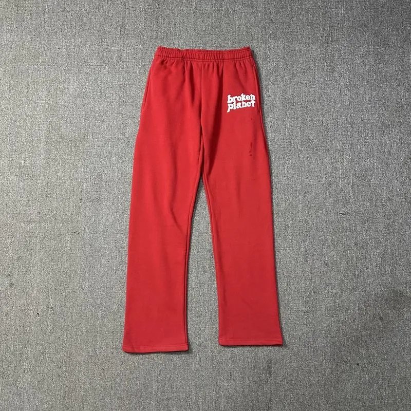 Broken Planet Foil Print Fleece Hoodie and Pants Set photo 3
