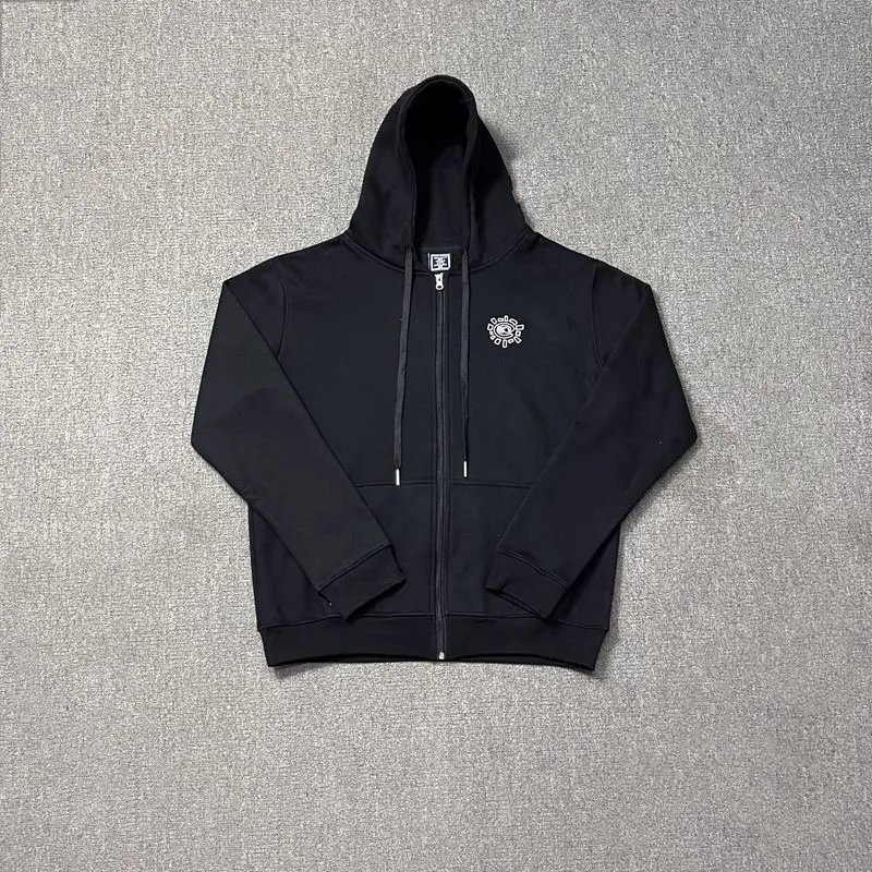 Embroidered Fleece Hoodie and Pants Set photo 3