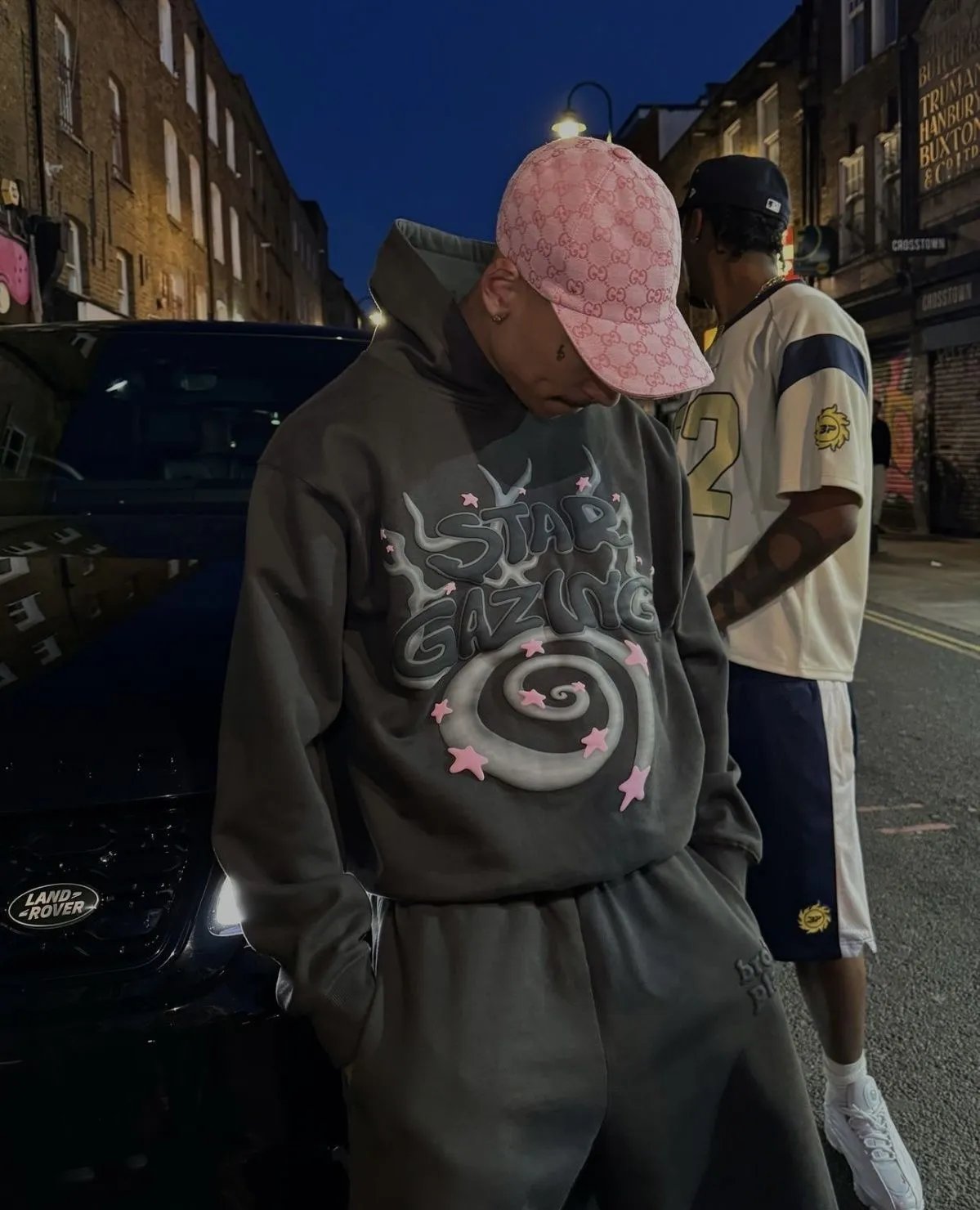 Gazing Foil Print Hoodie photo 6