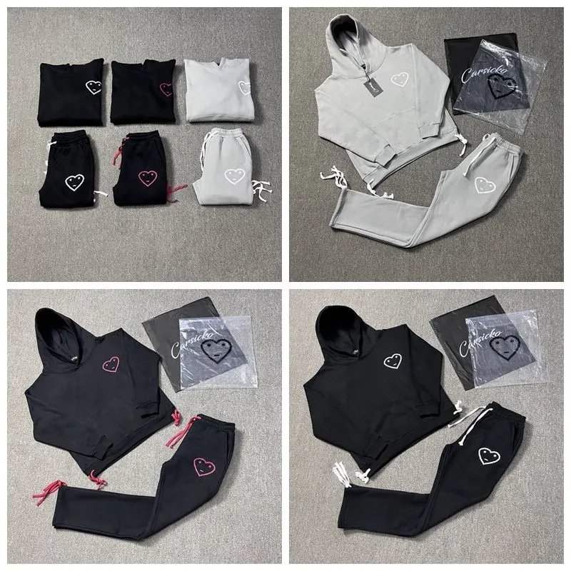 Heart Logo Hoodie Tracksuit