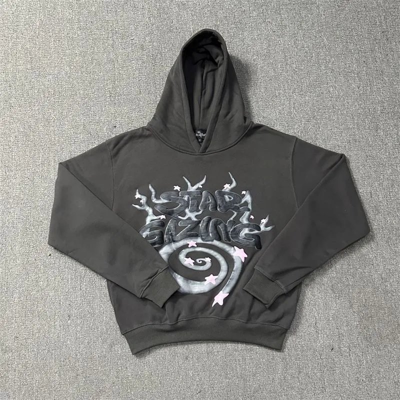 Gazing Foil Print Hoodie photo 7