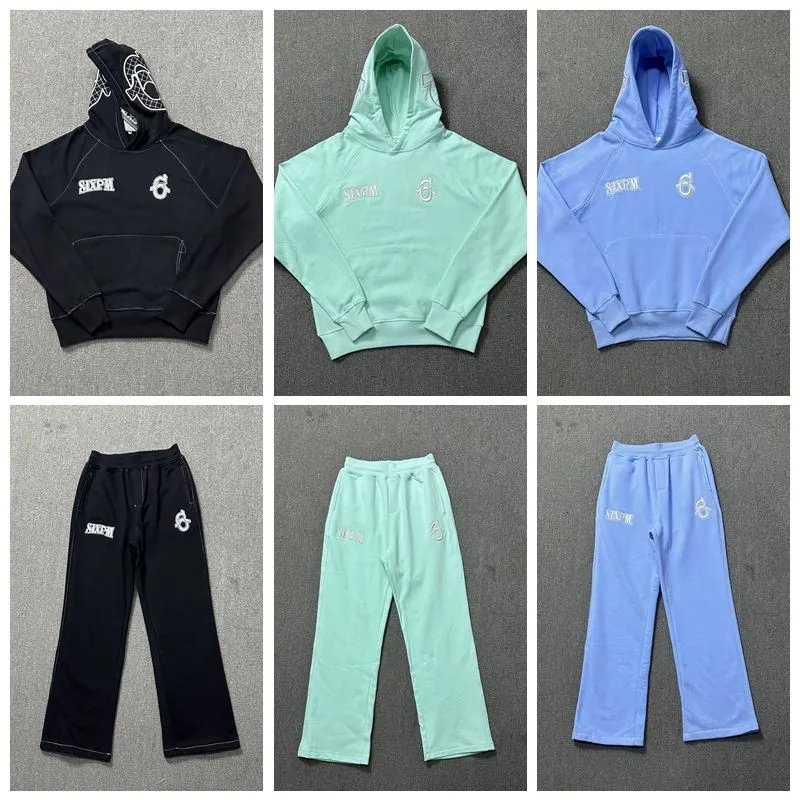 Drill Fleece-Lined Hoodie Sweatpants Set