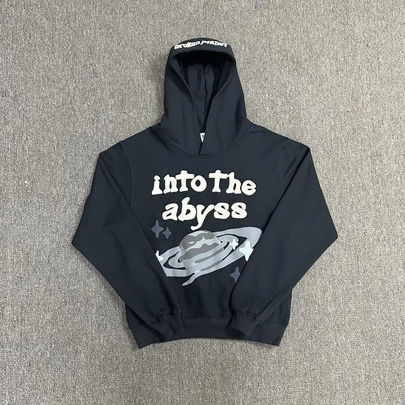 Embossed Print Hoodie photo 7
