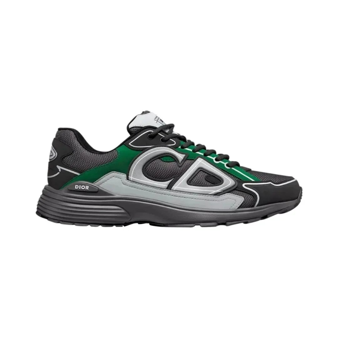 Dior B30 Low Anthracite Black Green 3SN244ZMB_H660