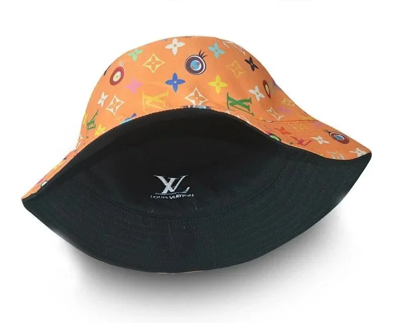 Louis Vuitton Hats Reversible embroidered bucket hat — L-V Orange