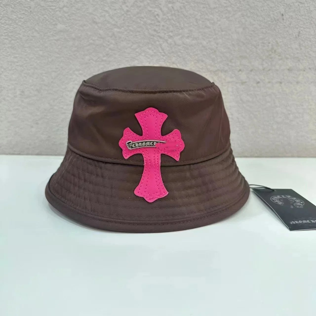 Louis Vuitton Hats Reversible embroidered bucket hat — C-hrome Hearts Brown powder label
