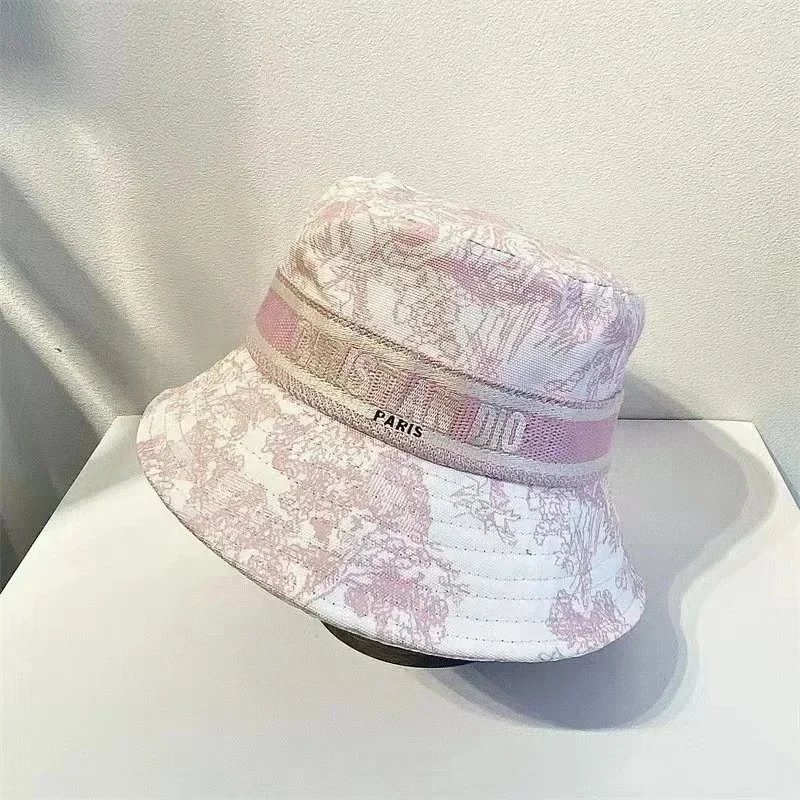 Louis Vuitton Hats Reversible embroidered bucket hat — D-ior Pink