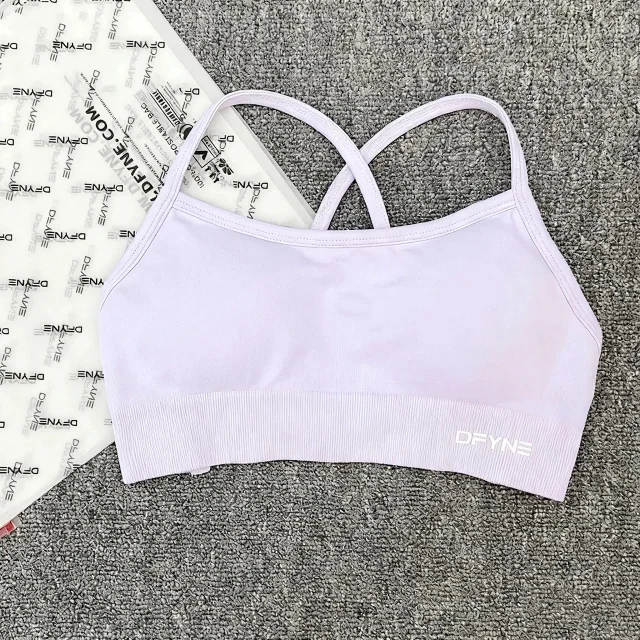 DFYNE Underwear Cross-Back Sports Bra with Ribbed Underband product detail image 50