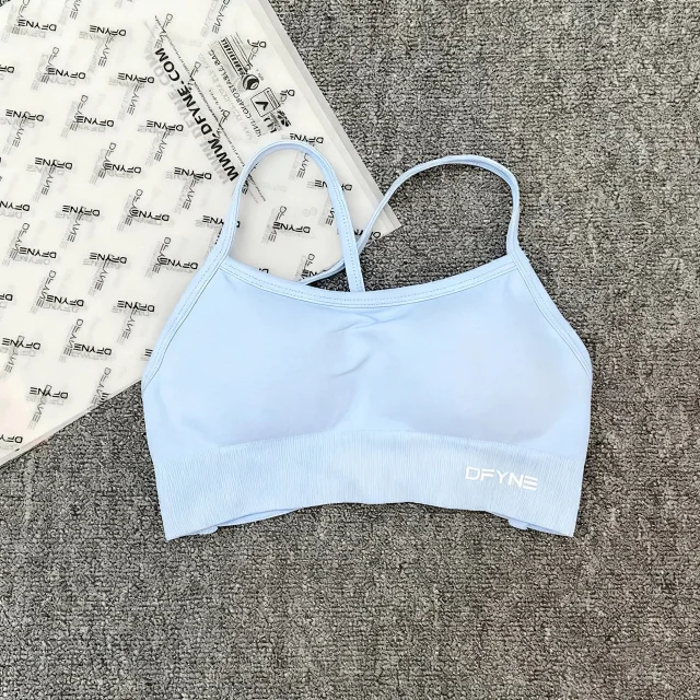 DFYNE Underwear Cross-Back Sports Bra with Ribbed Underband product detail image 37