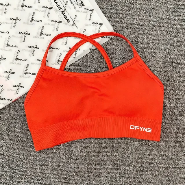 DFYNE Underwear Cross-Back Sports Bra with Ribbed Underband product detail image 41