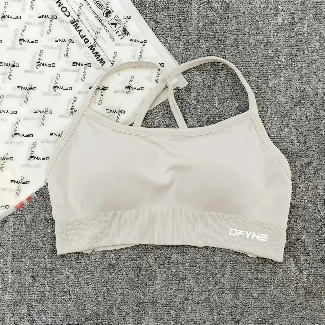 DFYNE Underwear Cross-Back Sports Bra with Ribbed Underband product detail image 52