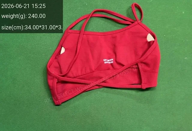 DFYNE Underwear Cross-Back Sports Bra with Ribbed Underband product detail image 27
