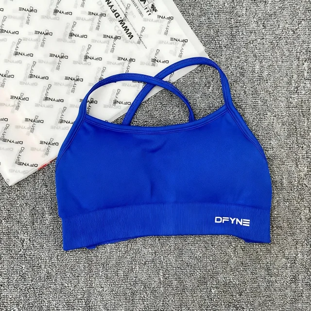DFYNE Underwear Cross-Back Sports Bra with Ribbed Underband product detail image 51