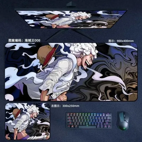Design One Piece Collage Mouse Pad 900x400mm Multicolor Computer Accessories - 10