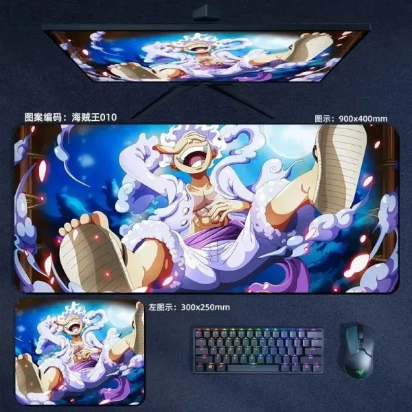 Design One Piece Collage Mouse Pad 900x400mm Multicolor Computer Accessories - 12