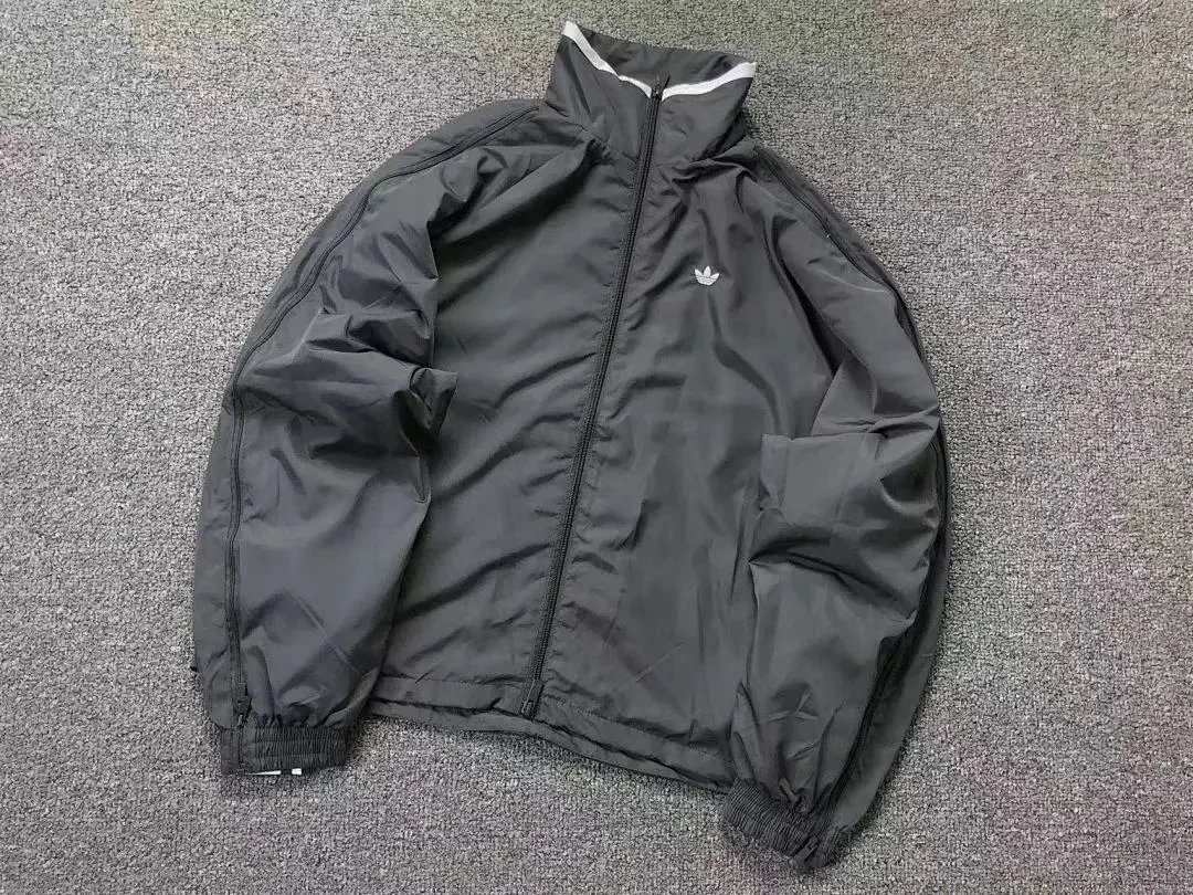 adidas Jackets Padded Zip-Up Jacket with Stand Collar — 03