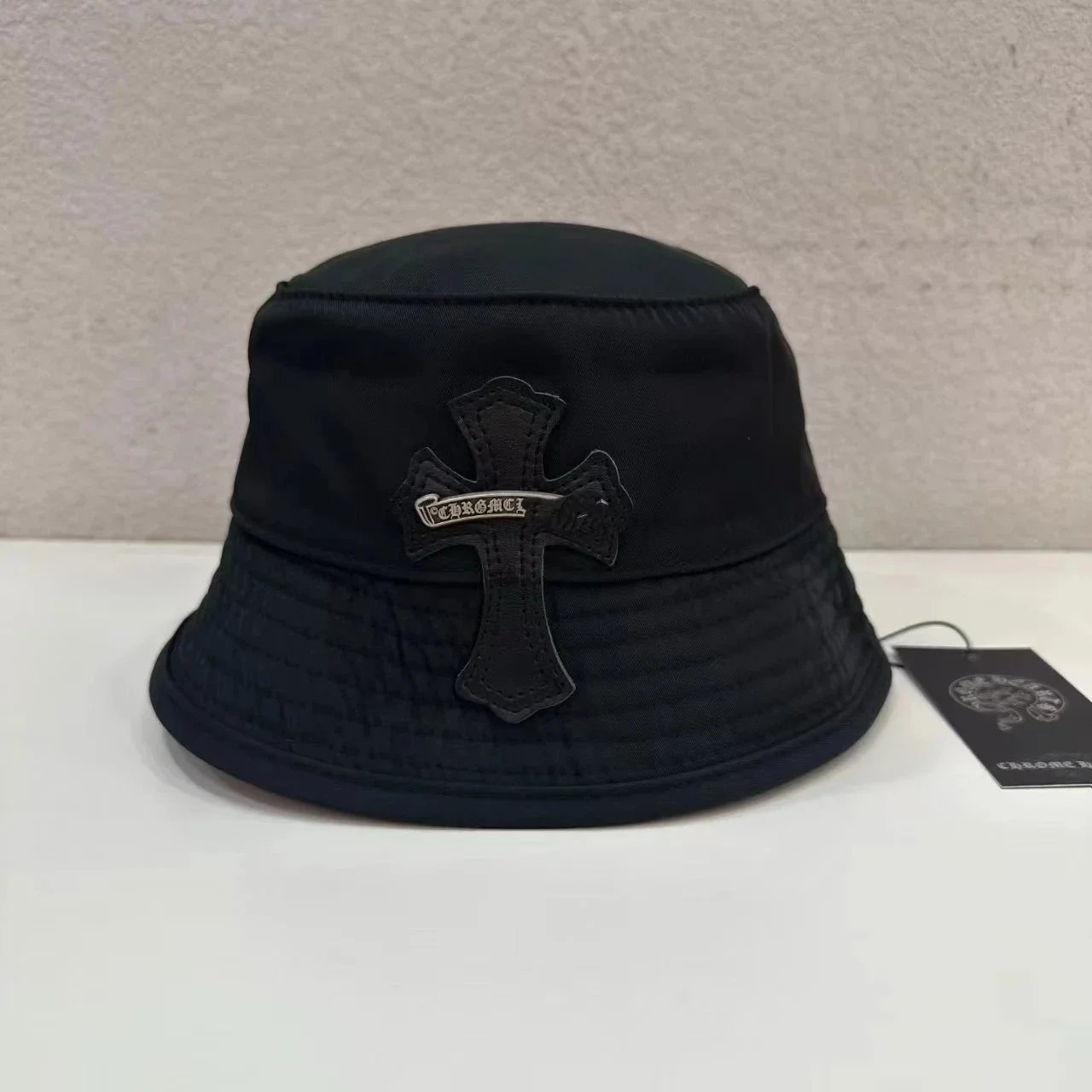 Louis Vuitton Hats Reversible embroidered bucket hat — C-hrome Hearts Black black label