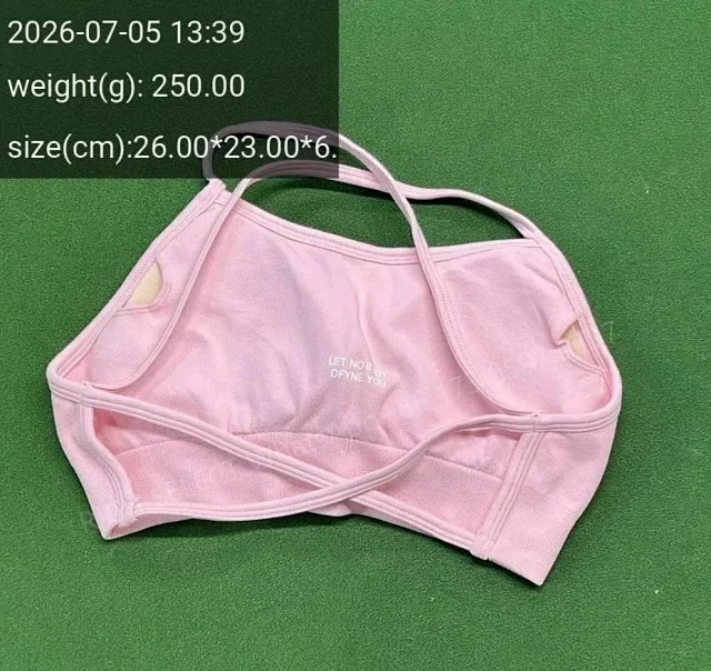 DFYNE Underwear Cross-Back Sports Bra with Ribbed Underband product detail image 15