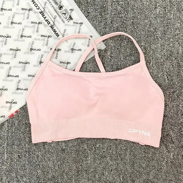 DFYNE Underwear Cross-Back Sports Bra with Ribbed Underband product detail image 39