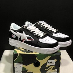 Shark & Monkey Patent Leather Skate Shoes