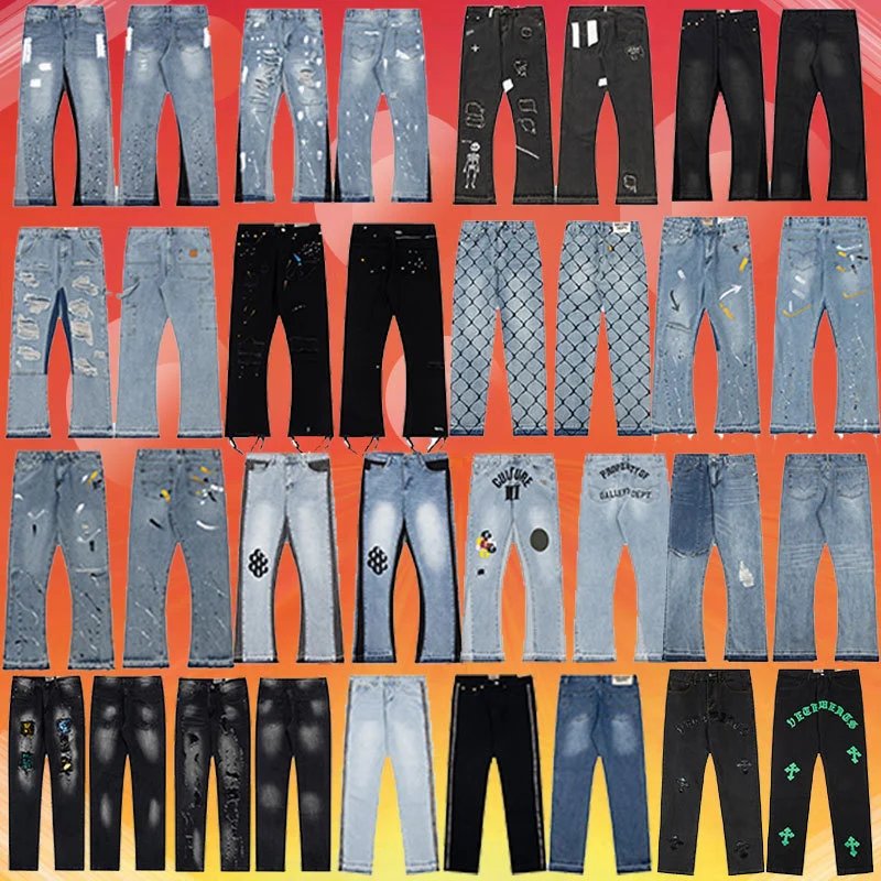 Gallery Bell-Bottom Jeans 1 (More Styles) WhatsApp+86 130 2488 8203