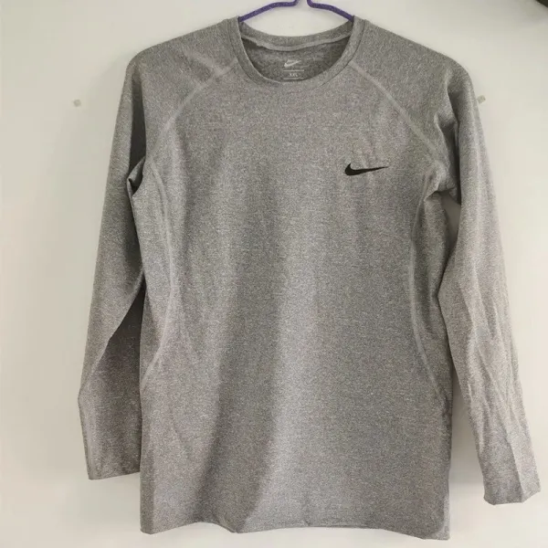 Nike Pro Base Layer Long Sleeve Gray Top - 1