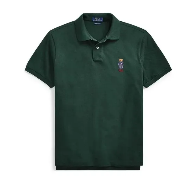 Polo Ralph Lauren Classic Fit Polo Shirt Forest Green - 1