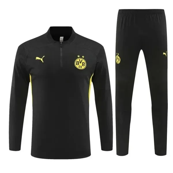 Puma Borussia Dortmund Training Tracksuit Black/Yellow - 1