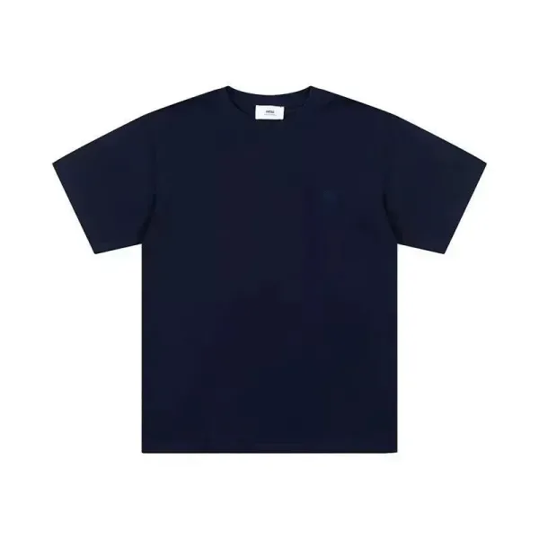 A.P.C. Classic Crew Neck T-Shirt Navy - 1