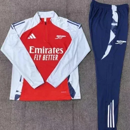 Adidas Arsenal Training Tracksuit Red/Navy - 1