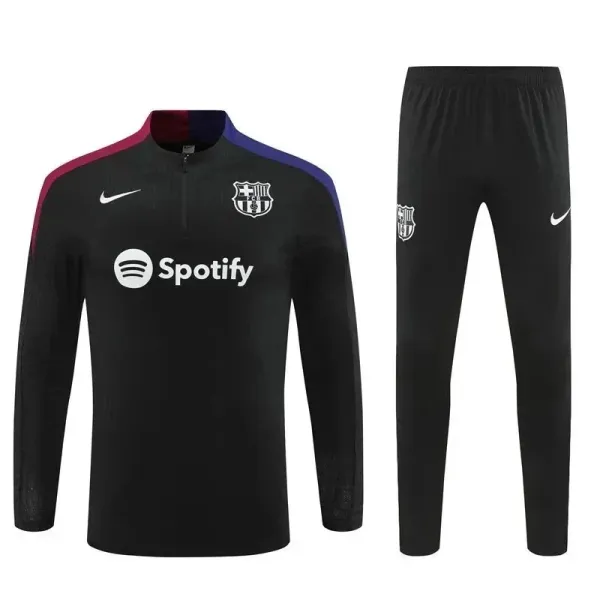 Nike FC Barcelona Training Tracksuit Black - 1