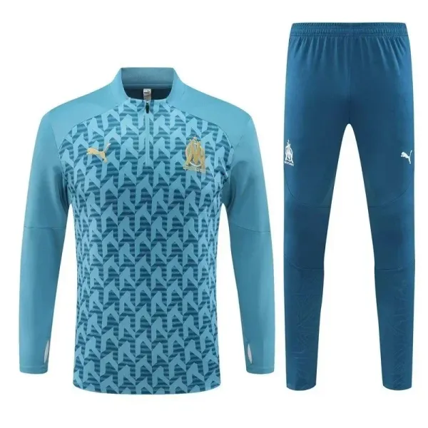 Puma Olympique de Marseille Training Tracksuit Blue - 1