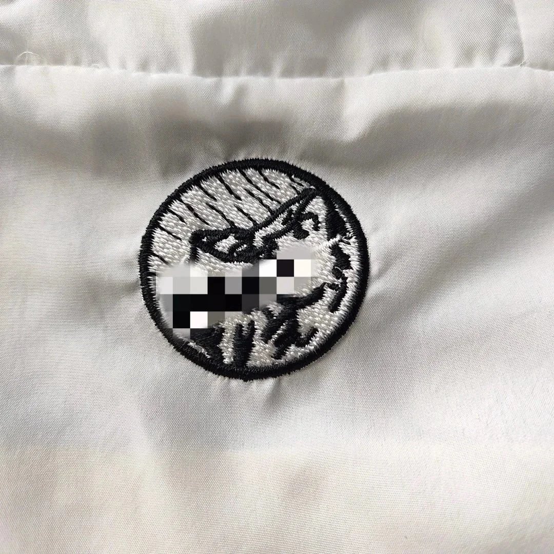 Cav Empt Windbreaker Jacket Navy and Beige - 11
