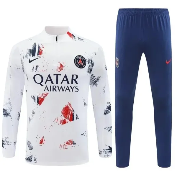 Paris Saint-Germain x Nike Training Set White/Navy Tracksuit - 1