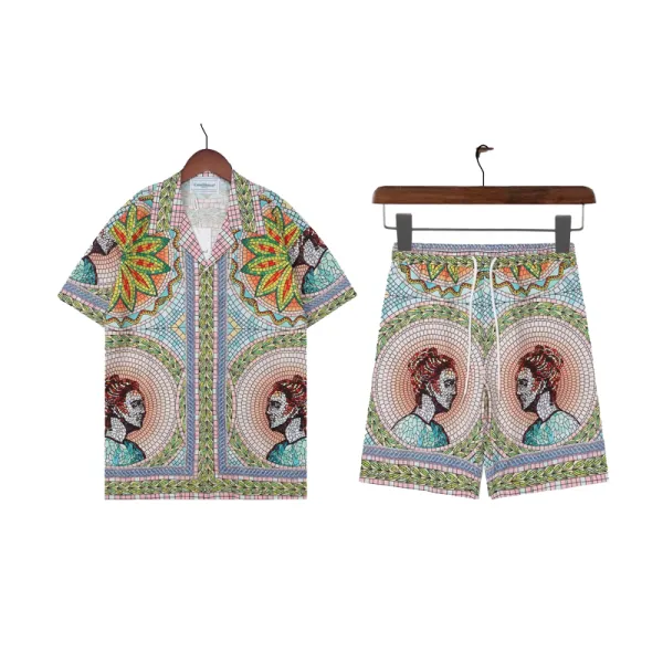 Missoni x Mosaic Art Short-Sleeve Shirt and Shorts Set Multicolor - 1