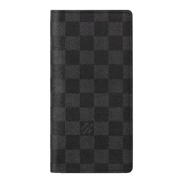 Louis Vuitton Damier Graphite Long Wallet Black - 1
