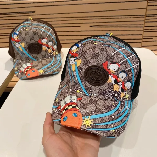 Gucci x Disney Donald Duck Space Adventure Baseball Cap Multicolor - 1