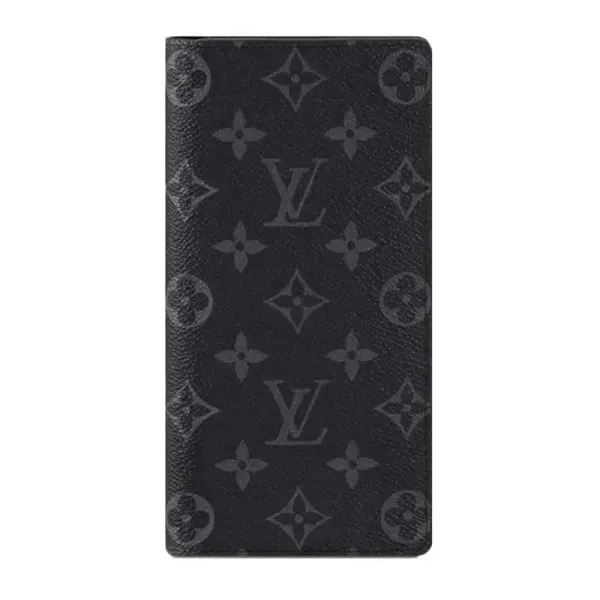 Louis Vuitton Monogram Eclipse Long Wallet Black - 1