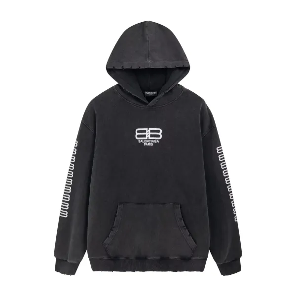 Burberry Thomas Bear Graphic Black Sweatshirt - 6