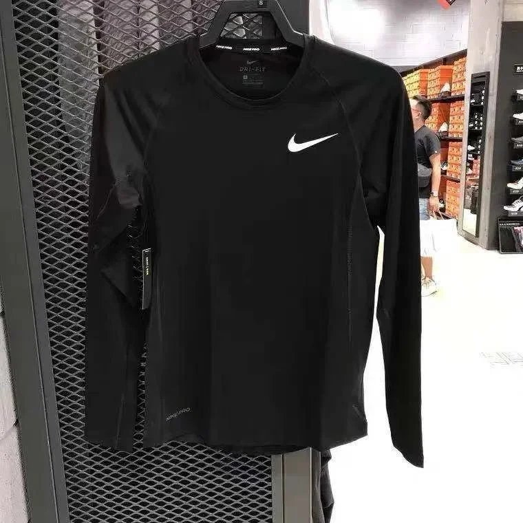 Nike Pro Long Sleeve Base Layer Black - 1