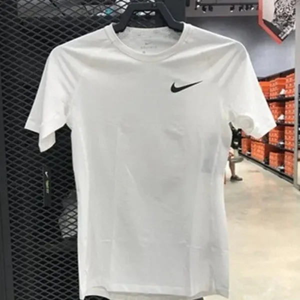Nike Swoosh Logo T-Shirt White T-Shirt - 1