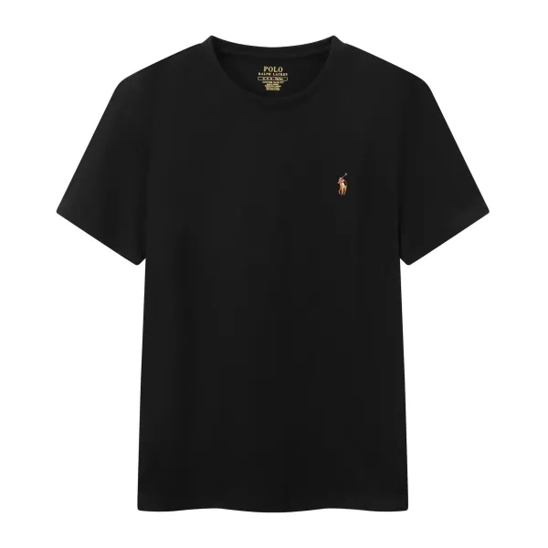 Polo Ralph Lauren Custom Slim Fit Navy T-Shirt - 5
