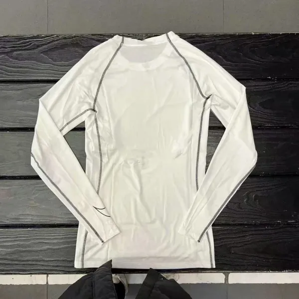 Nike Pro Base Layer Long Sleeve Gray Top - 10