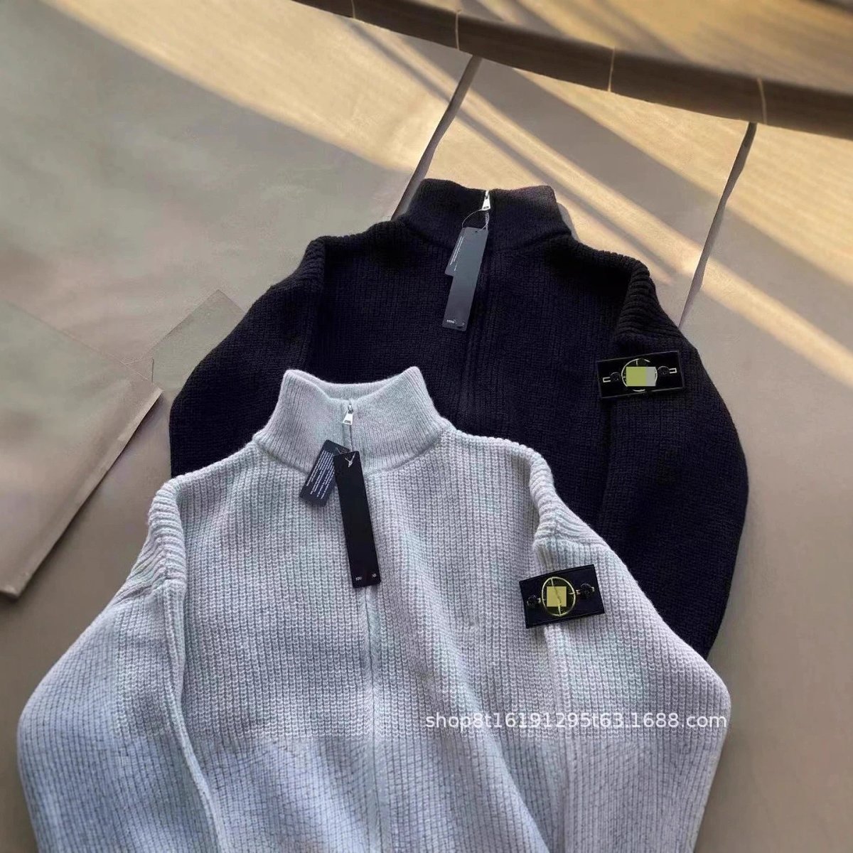 Zip-Up Sweater