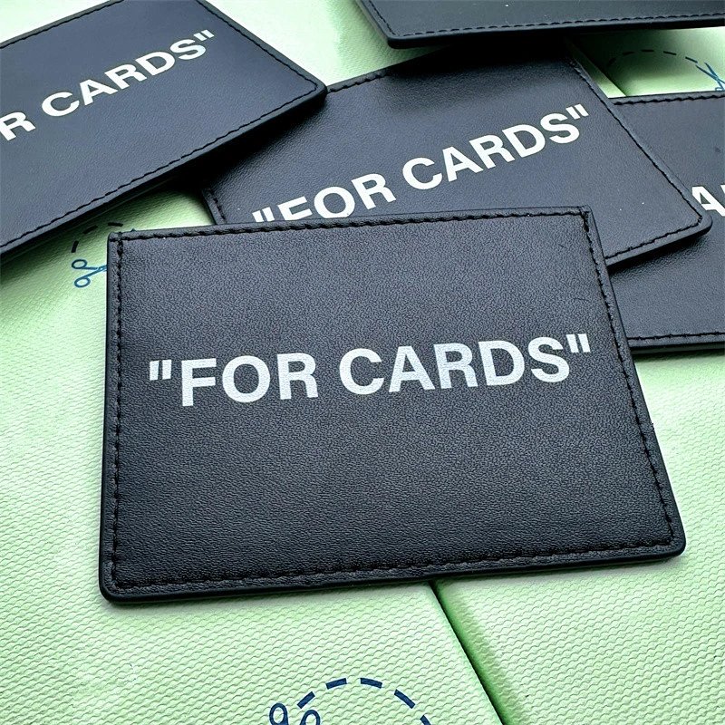 Off-White Card Holder