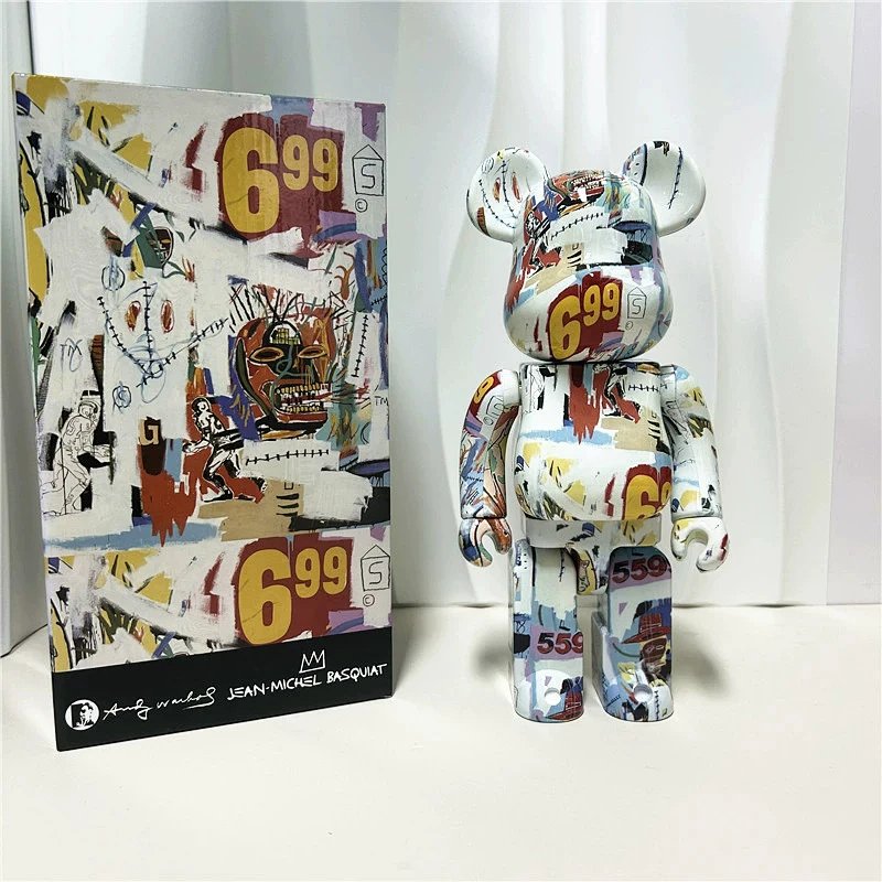 BB400 Violent Bear Van Gogh Sunflower Rabbit Starry Sky Figurine Trendy Toy