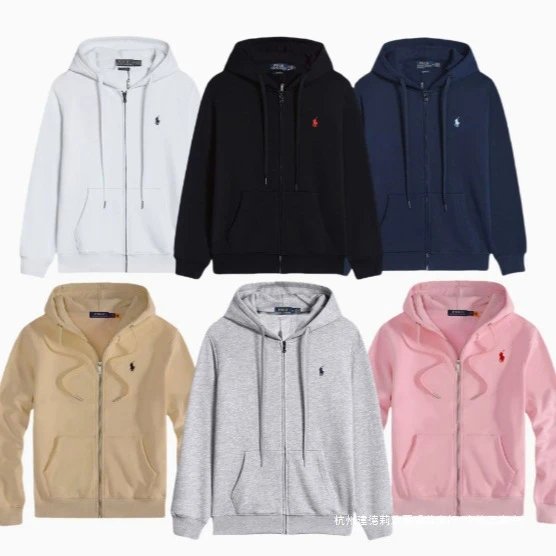 Zip-Up Hoodie, Jogger Sweatpants, and Pullover Hoodie